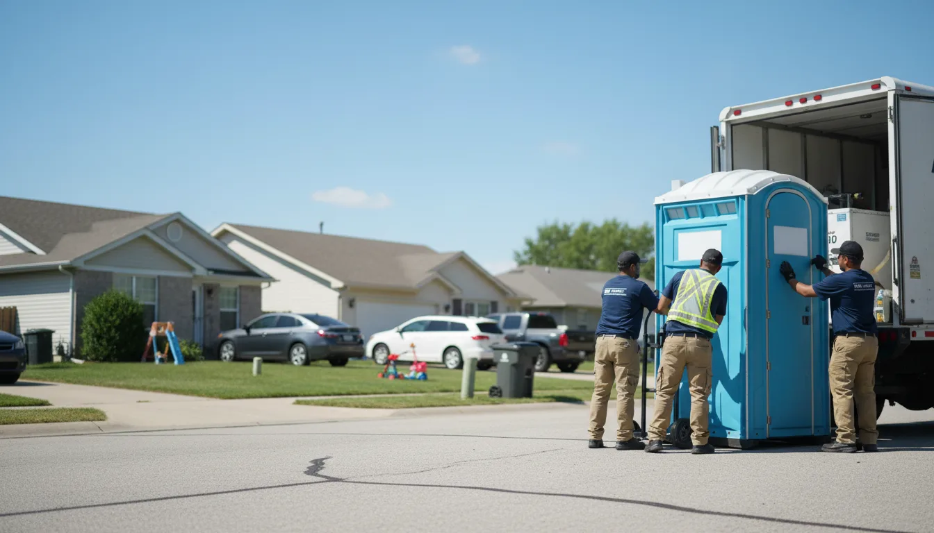 Standard Porta Potty Rentals in Wellman, TX near me